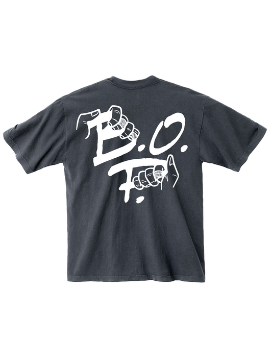 Midwest Grip Tee v2 (Standard Fit, Dark Grey)