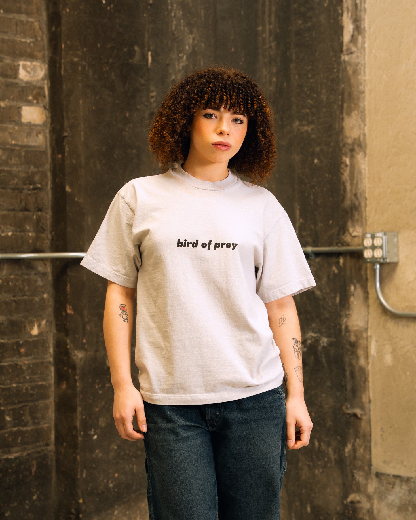 Midwest Grip Tee (Cropped, Grey)