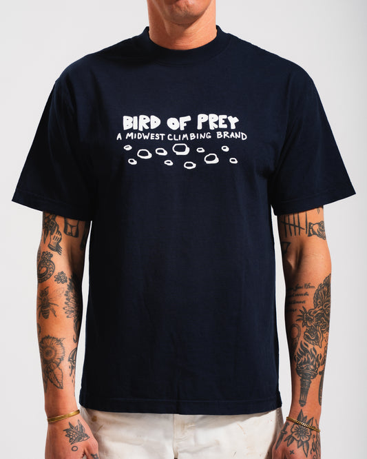 Pebbles Tee (Navy Blue)