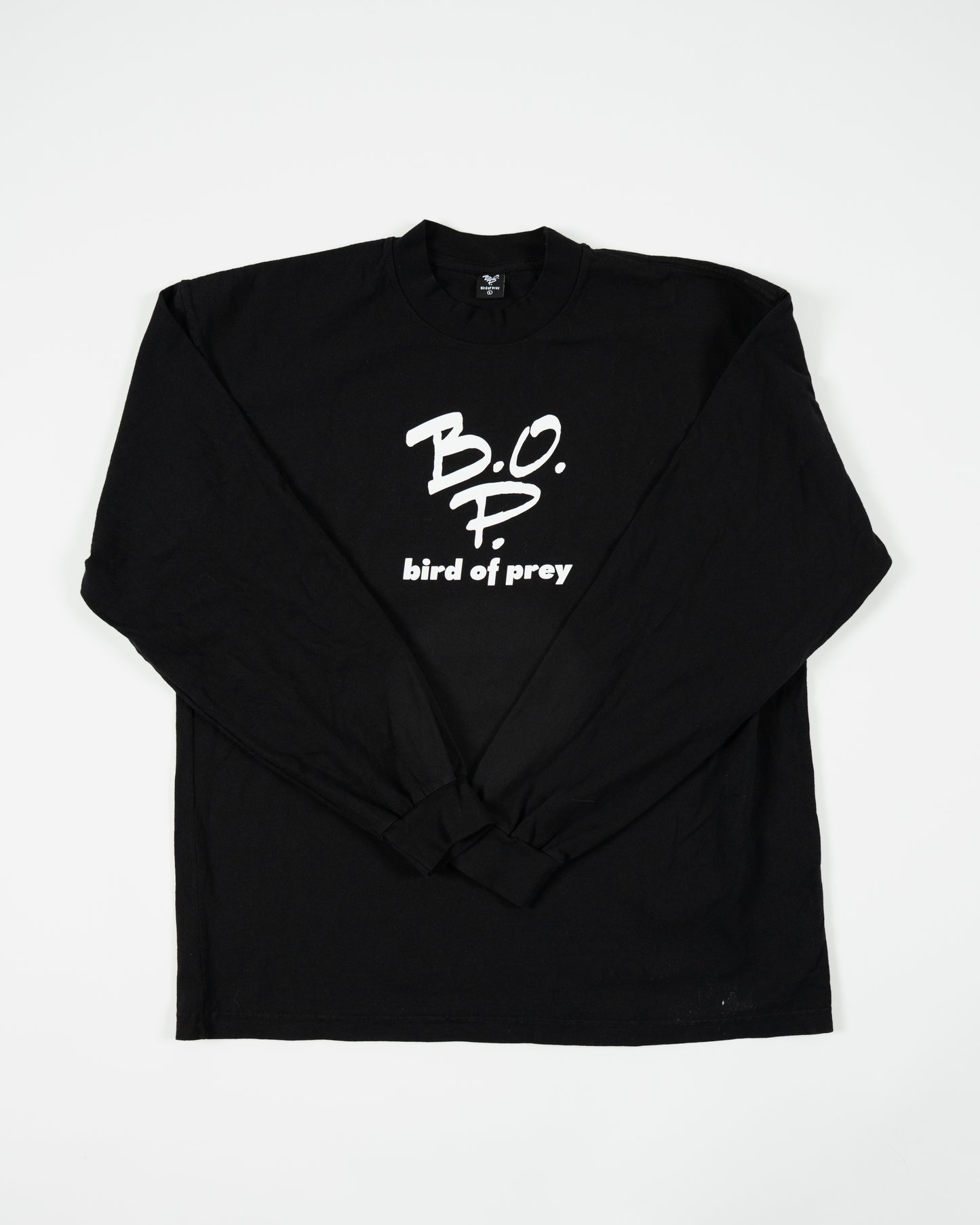 Sample B.O.P. Logo Tee (Long Sleeve, Black)