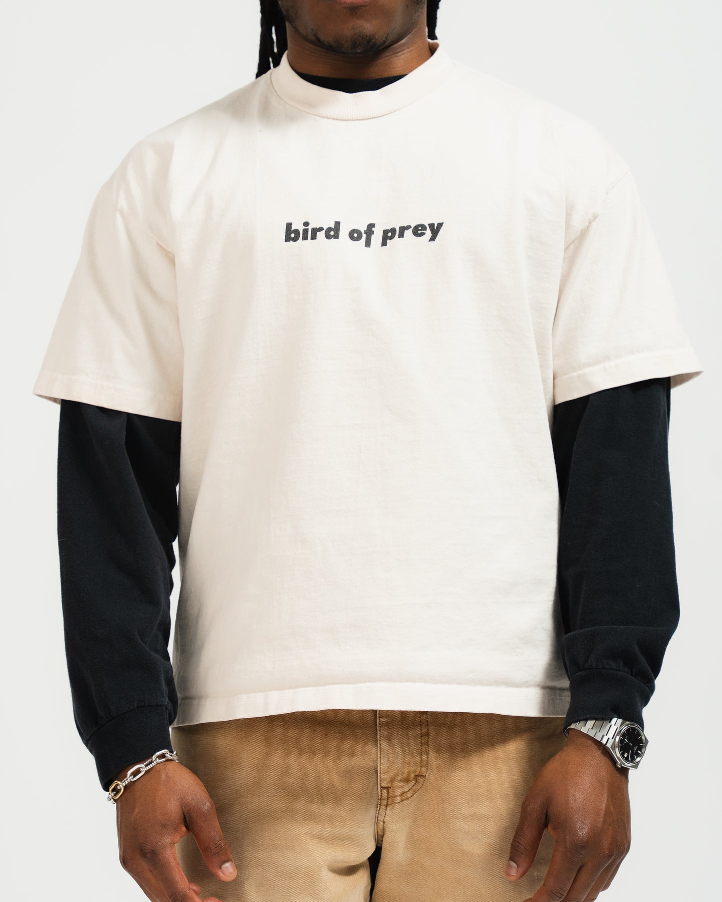 Midwest Grip Tee (Cropped, Creme)