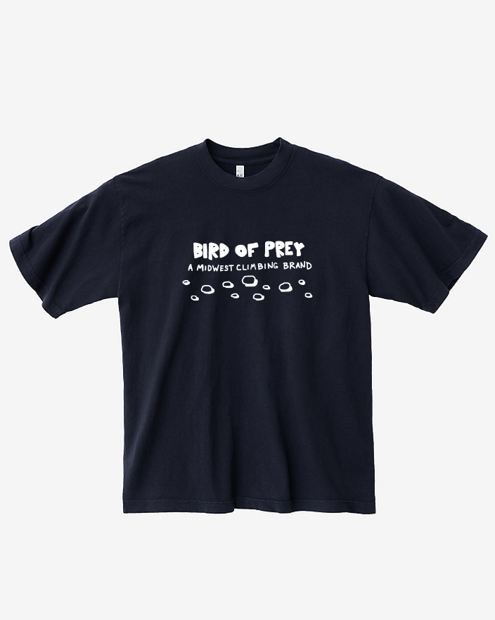 Pebbles Tee (Navy Blue)