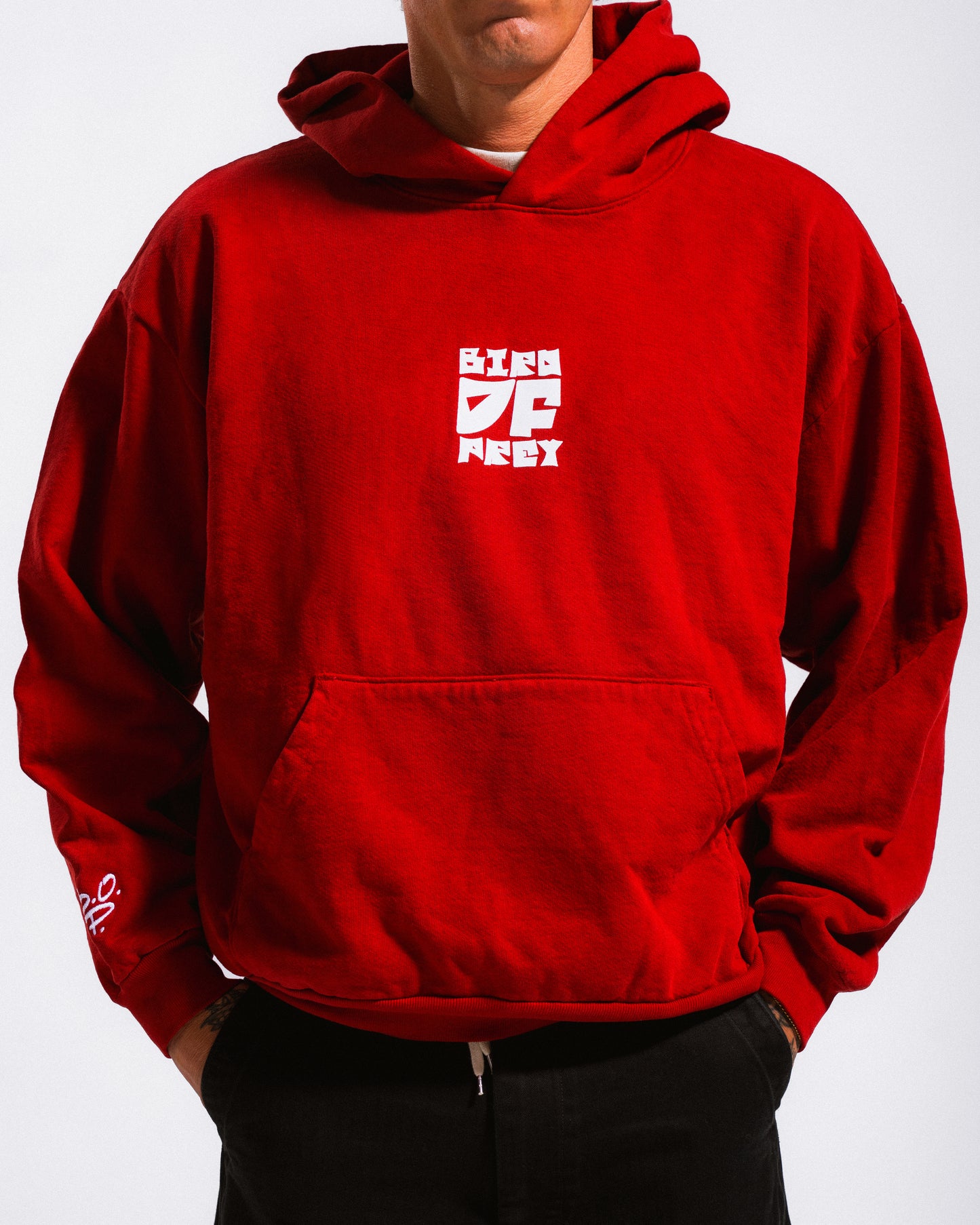 Early Bird Hoodie (Red)