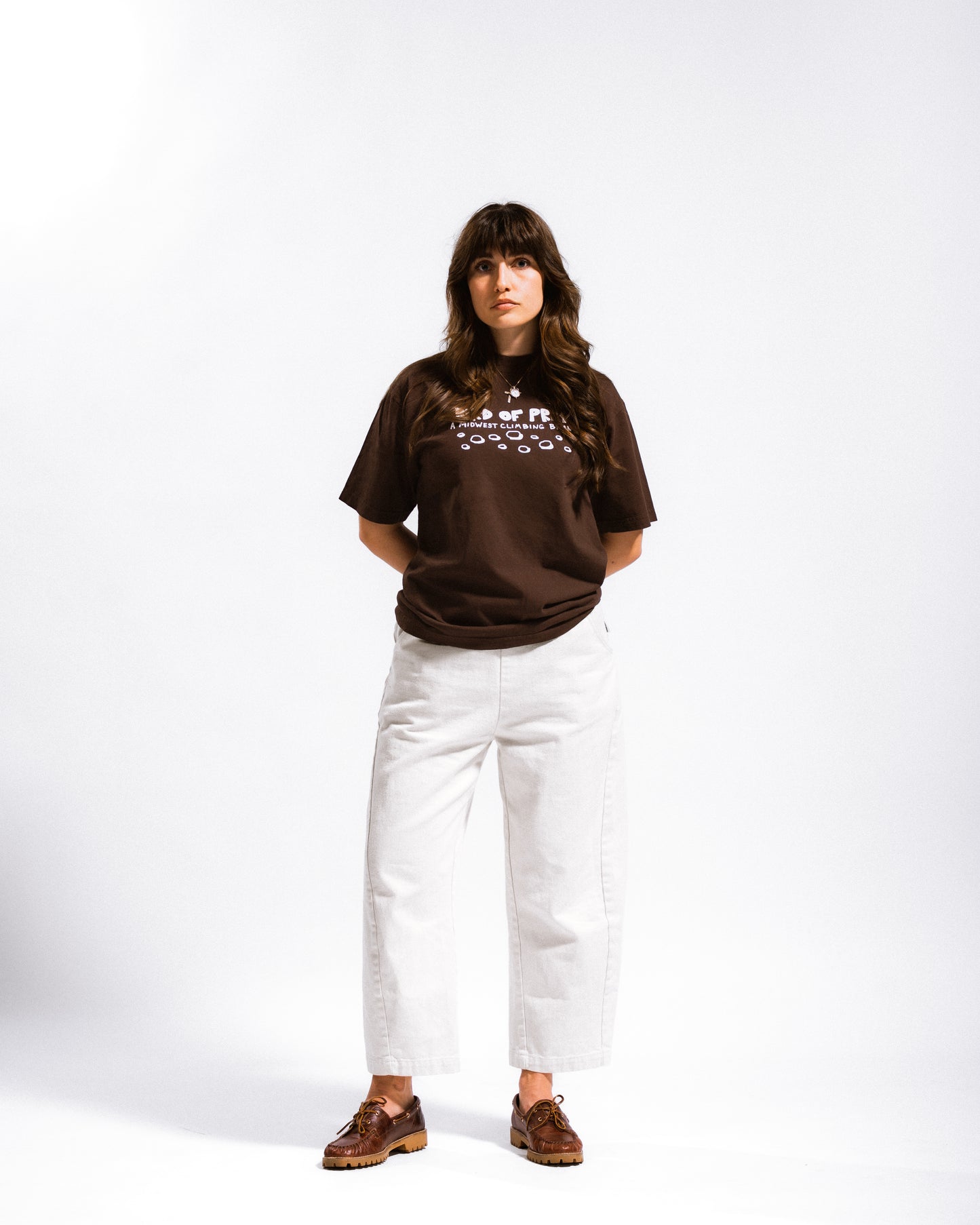 Pebbles Tee (Brown)