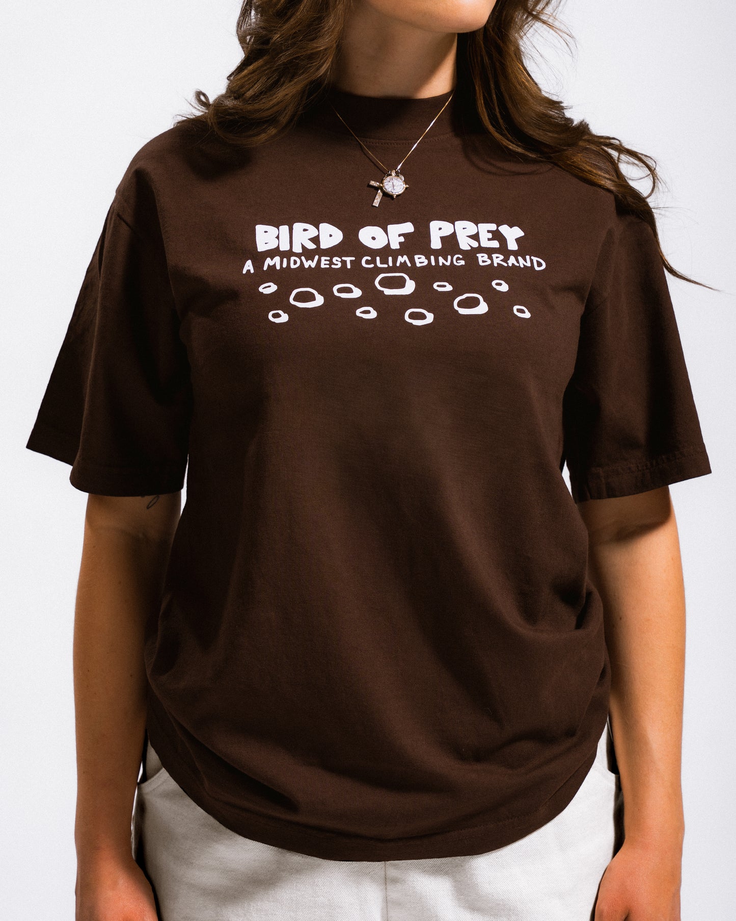 Pebbles Tee (Brown)