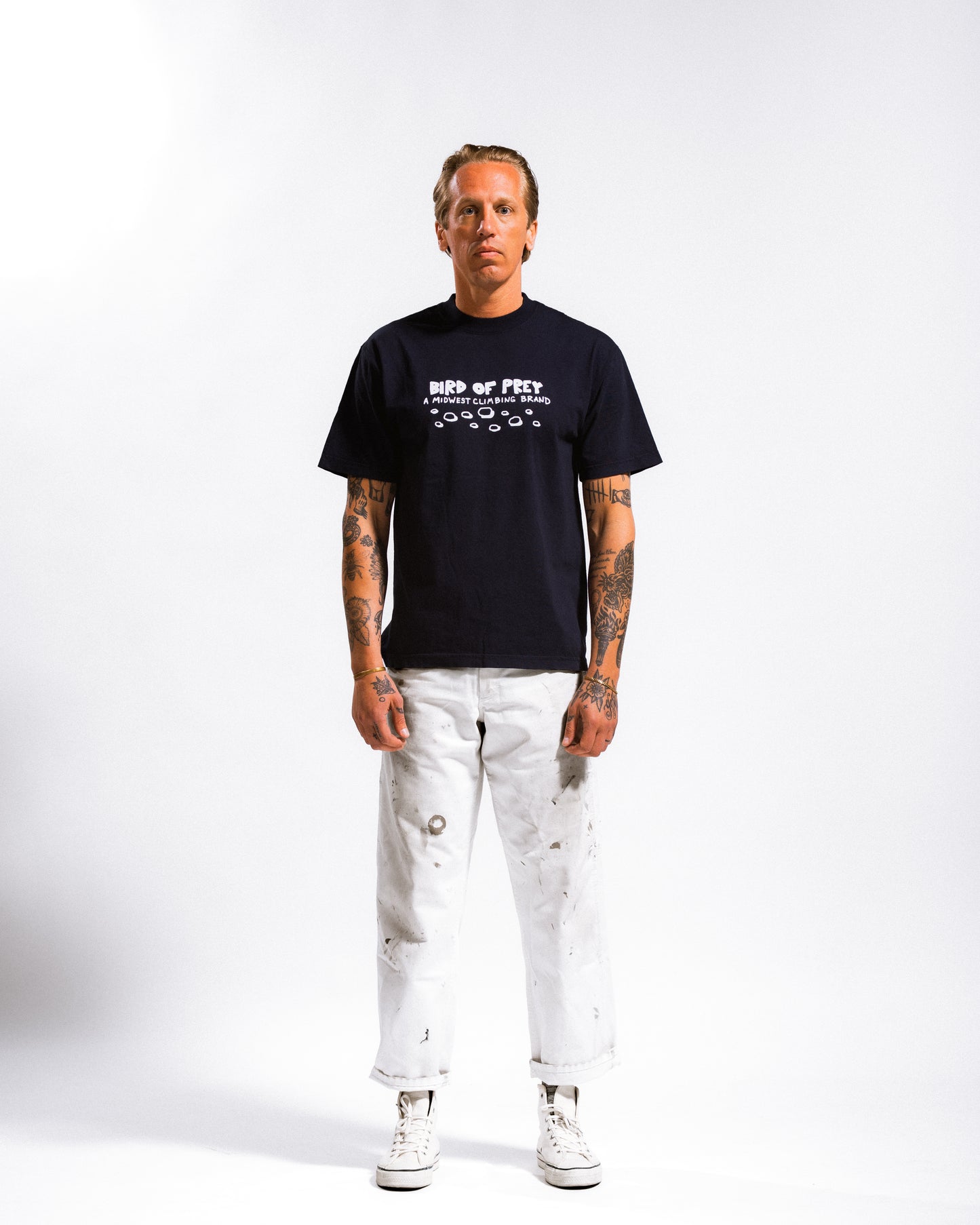 Pebbles Tee (Navy Blue)