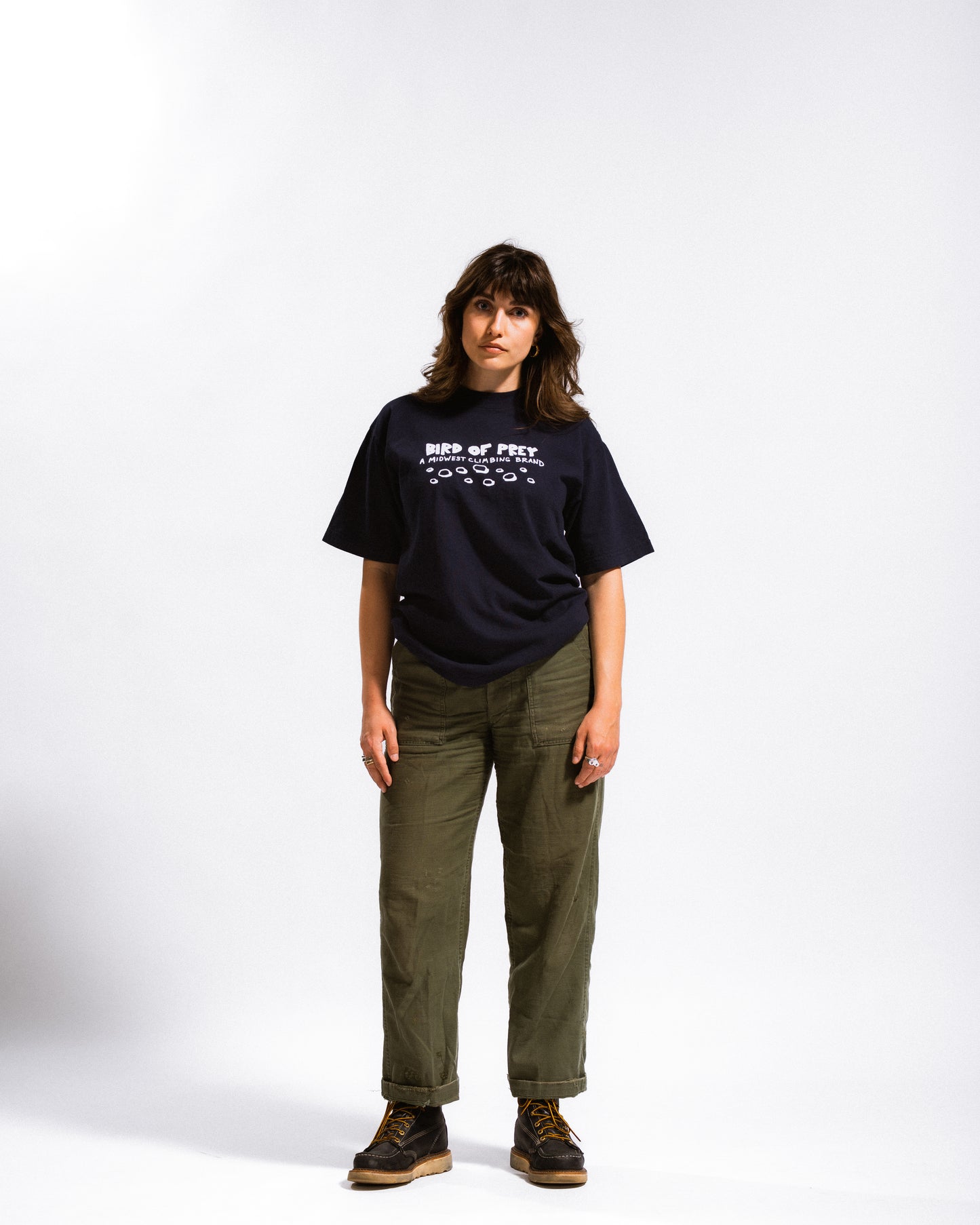 Pebbles Tee (Navy Blue)