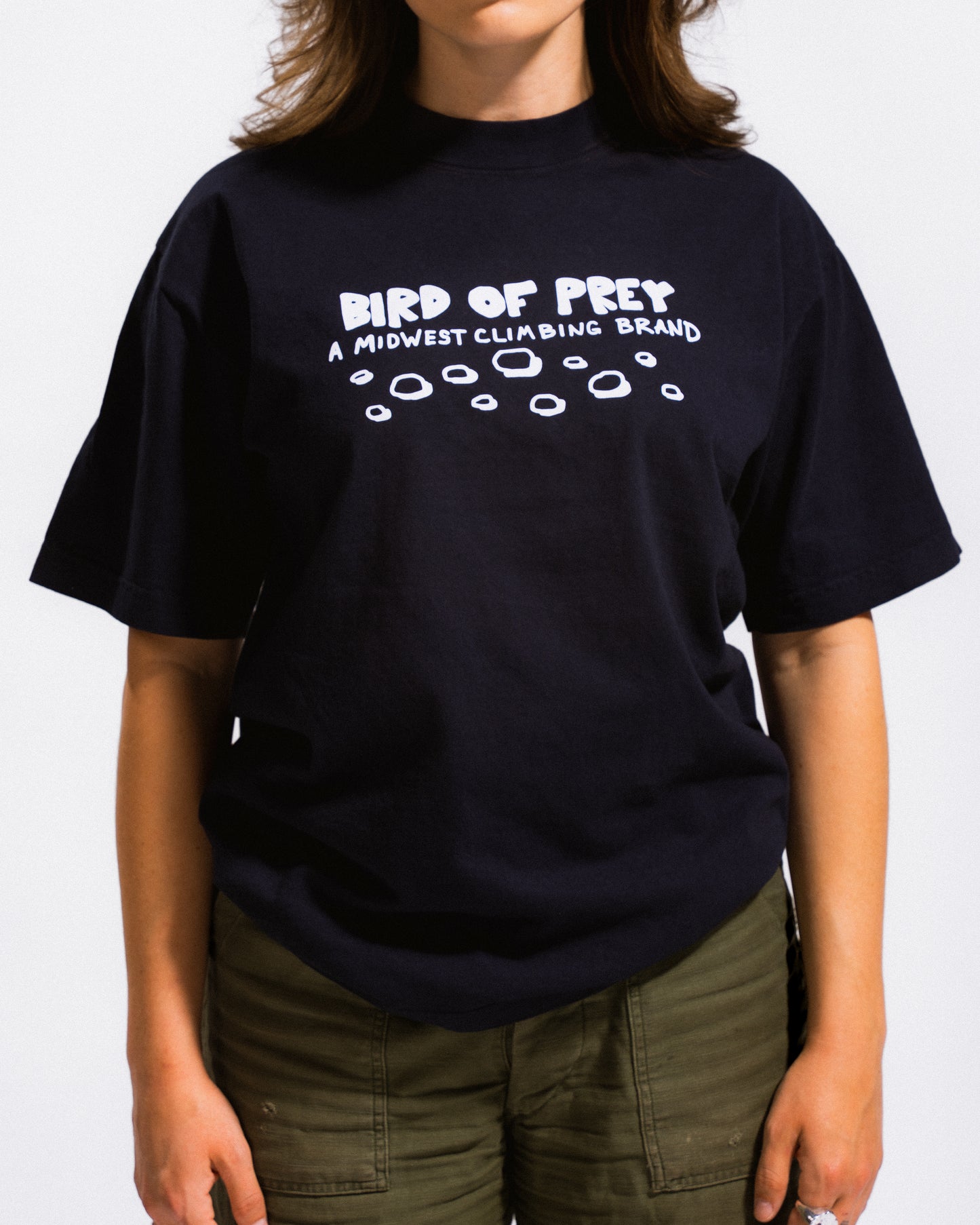 Pebbles Tee (Navy Blue)