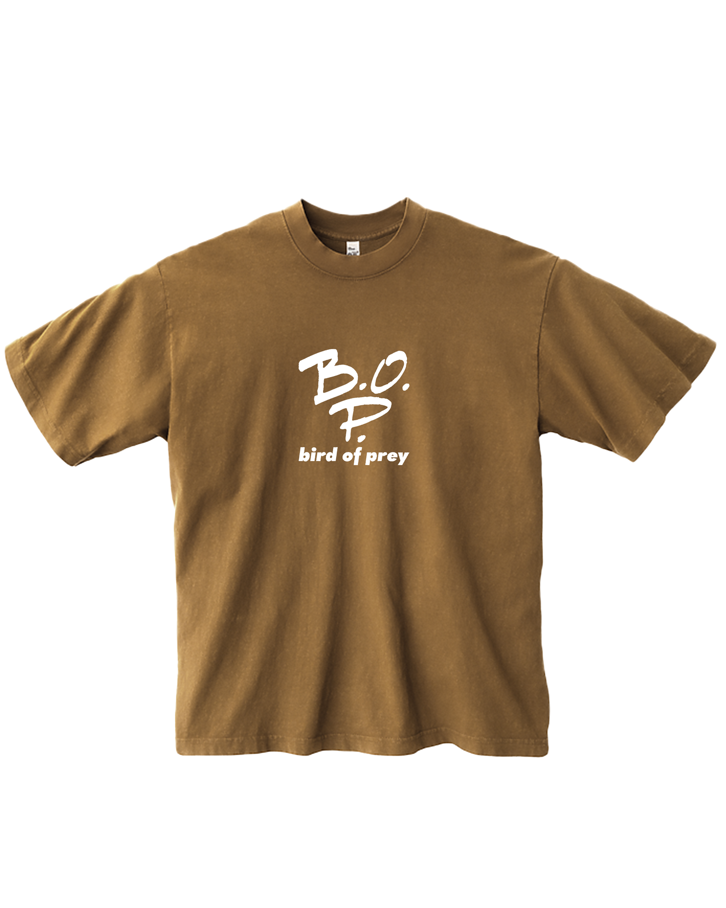 B.O.P. Logo Tee (Standard Fit, Brown)